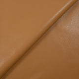 Simili cuir souple envers jersey suédine caramel