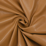 Simili cuir souple envers jersey suédine caramel