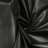 Twill de coton enduit noir