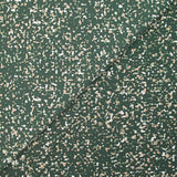 Punto crepé estampado granito con fondo verde oscuro