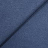 Lin viscose uni bleu barbeau