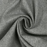 Velours de laine gris chiné