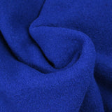 100% Laine bouillie bleu roi