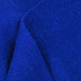 100% Laine bouillie bleu roi