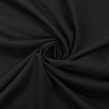 Jersey de coton noir