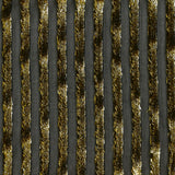 Velours de soie dévoré rayé Lurex fond noir