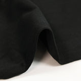 Jersey de coton noir