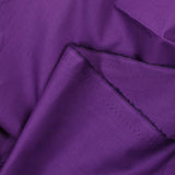 Coton uni violet