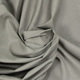 Coton uni gris béton