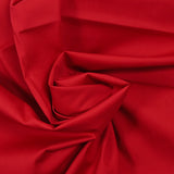 Coton élasthanne rouge