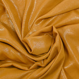 Crêpe irisé polyester ocre foncé