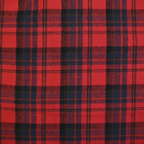 Cotton flannel for arthur red tiles