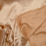 Satin crinkle doré