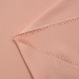 Crepé georgette de poliéster rosa empolvado