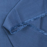 Viscose tissée bleu barbeau