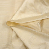 100% ivory silk dupion
