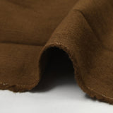 Velours de coton milleraies marron châtain