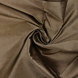 Taffetas 100% soie changeant taupe