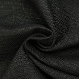 Tweed de laine mélangée Nelly noir