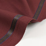 Tissu tailleur 100% laine lie de vin