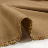Viscose tissée café au lait