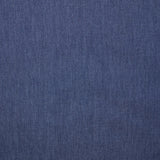 Chambray de polycoton bleu marine