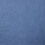 Chambray de polycoton bleu jeans