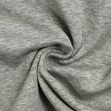 Sweat minkee épais gris clair chiné