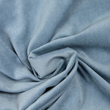 Velours côtelé polyester 1 mm bleu ciel
