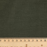 Velours côtelé de polycoton 1 mm kaki