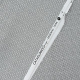 Coton imprimé flèche noir fond blanc