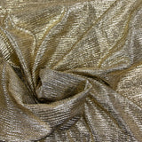 Jersey de polyester reptile doré