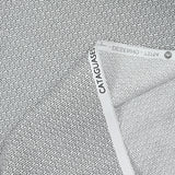 Coton imprimé flèche noir fond blanc