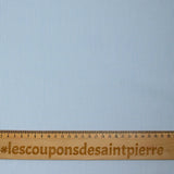 Coton tissé-teint à carreaux ciel et blanc