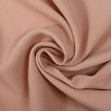 Double crêpe de polyester rose poudré