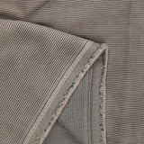Velours côtelé polyester 2 mm grège