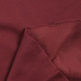 Sweat minkee épais rouge bordeaux