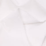 Piqué de coton blanc