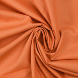 Popeline de coton abricot