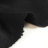 Drap de laine 100% noir