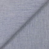 Coton tissé-teint rayé Baptiste bleu nuit et blanc