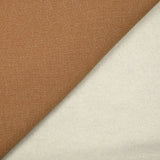 Sweat minkee épais Lurex camel