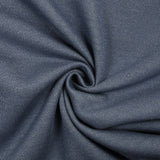 Sweat minkee épais Lurex bleu jeans