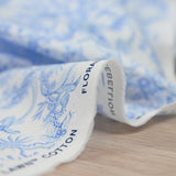 Coton liberty ® Tropical Toile bleu au mètre