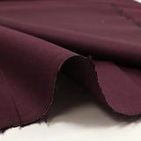 Popeline de coton prune
