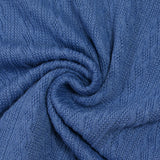 Léonie cable knitted knit in barbel blue