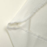 Polyester smocké blanc cassé