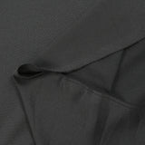 Crêpe jersey de polyester noir