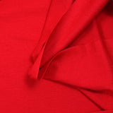 Jersey de coton fin rouge