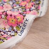 Coton liberty ® Gabriella Gisou rose au mètre